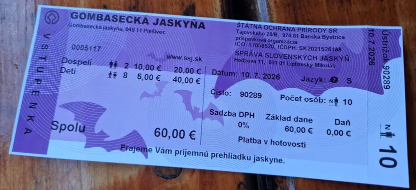 Album Gombasecká jaskyňa, 10.07.26