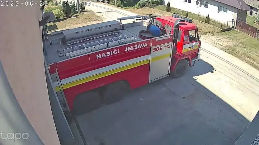 Výjazd na kropenie ciest