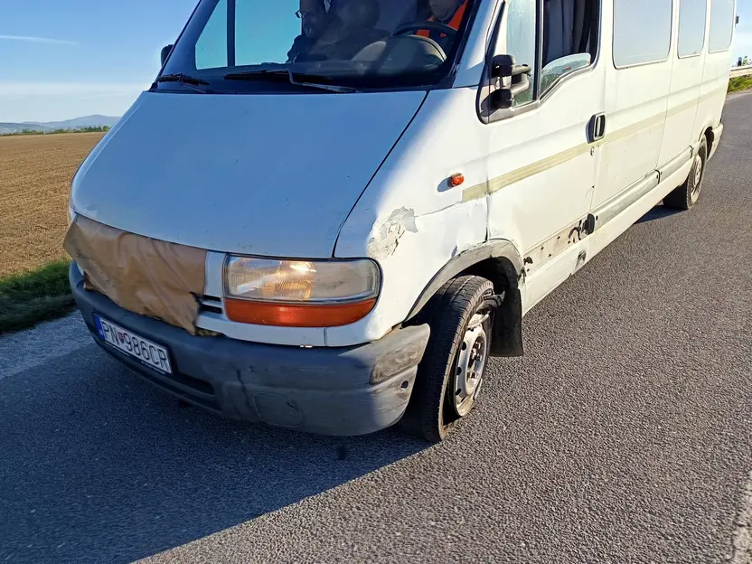Výjazd č.14/2026 dopravná nehoda osobného vozidla a autobusu pri obci Horná Streda.