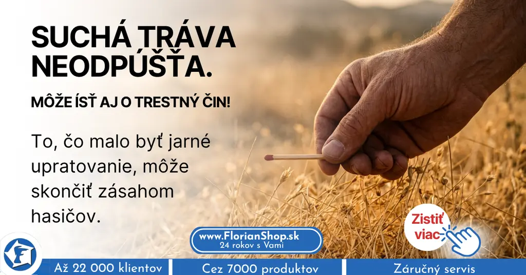 JEDNA ZÁPALKA V SUCHEJ TRÁVE: Prečo vás zákaz vypaľovania v roku 2026 môže stáť oveľa viac ako 331 €