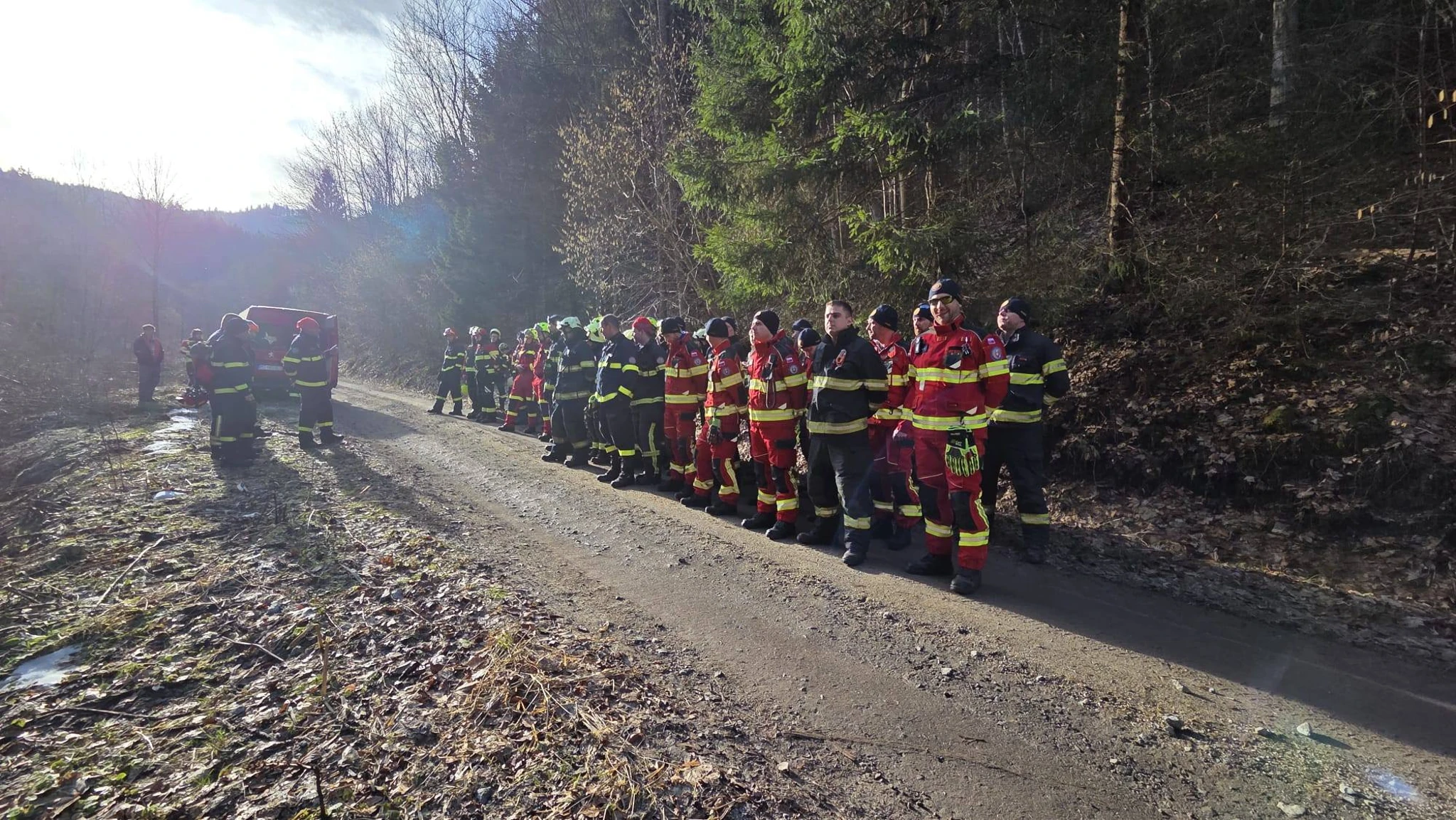 Po zimnej ❄️ prestávke sme boli prvý krát cvičiť v lese 🌲 - v Kantorskej doline